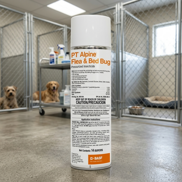 PT Alpine Flea & Bed Bug Aerosol with IGR Insect Control Spray 14 oz.