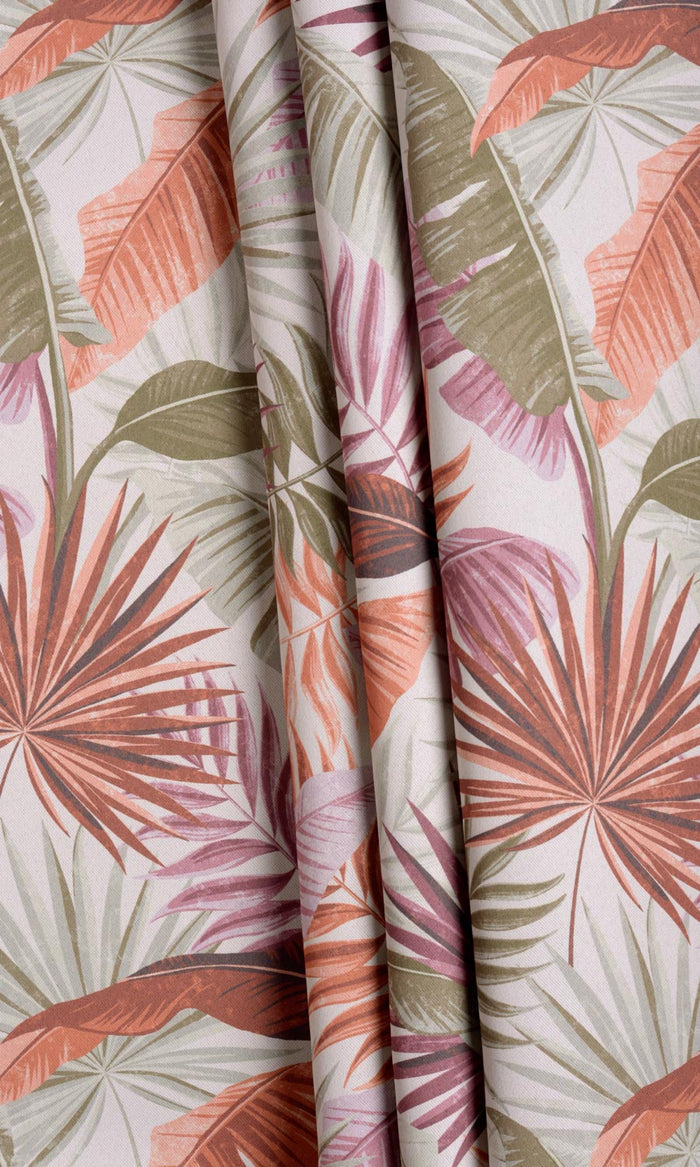 Botanical Floral Curtains / Drapes / Window Drapery Panels (Purple/ Green)