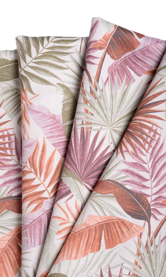 Botanical Floral Any Size Style Curtains (Purple/ Green)