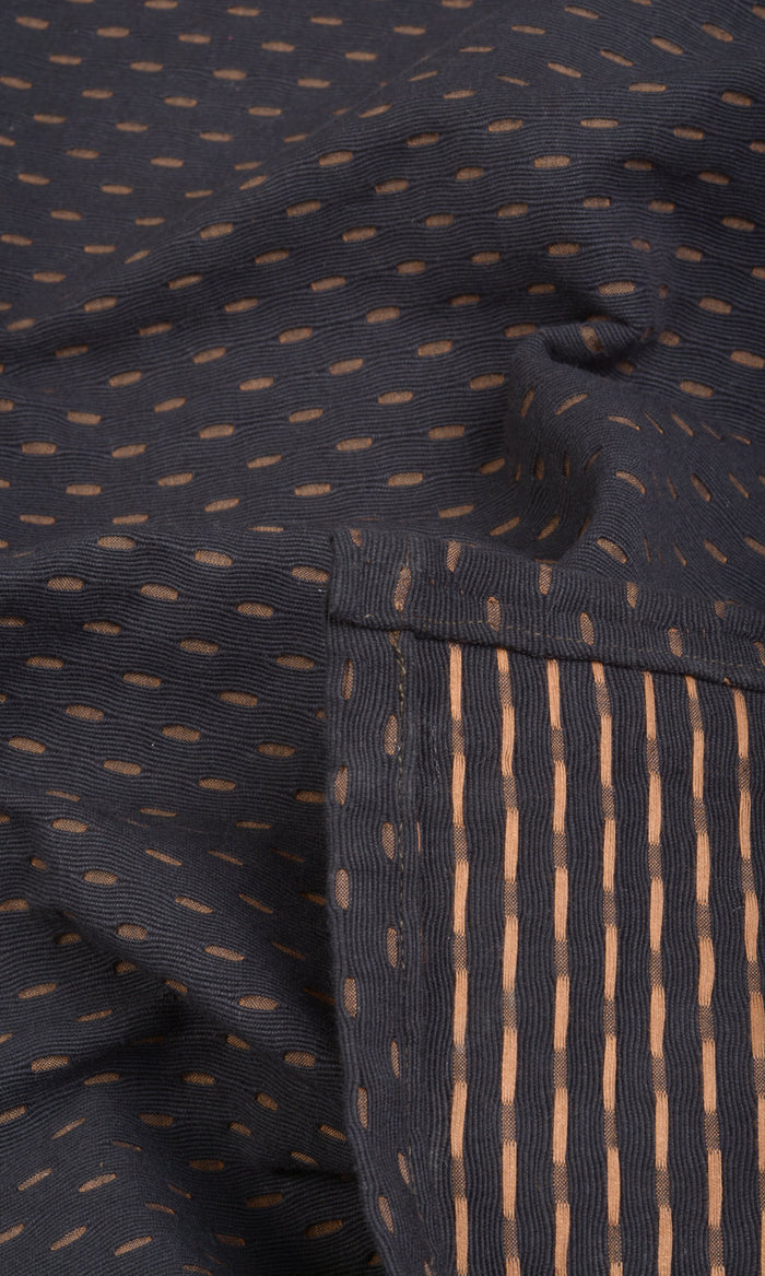 Cotton Curtain Panels (Black) Extra Long Short Wide