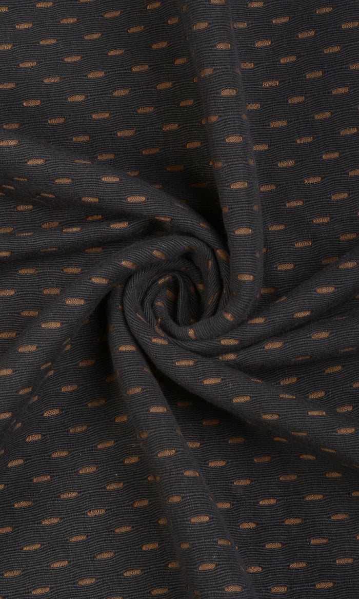 Cotton Curtains / Drapes / Window Drapery Panels (Black)