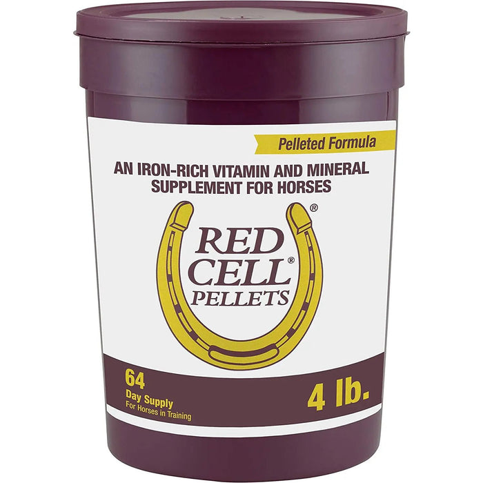 Horse Health Red Cell Pellet Vitamin-Iron-Mineral Supplement 4lbs Horse Health