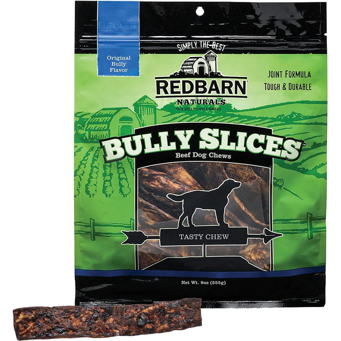 Redbarn Bully Slices Original Flavor Rawhide Dog Chews 9 oz. Joint & Dental Support 2PCK