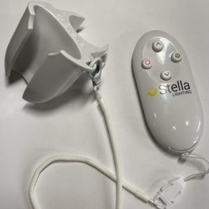 “Replacement” Stella»SKY Two-Remote Control With Lanyard & Remote Clip (Combo) White