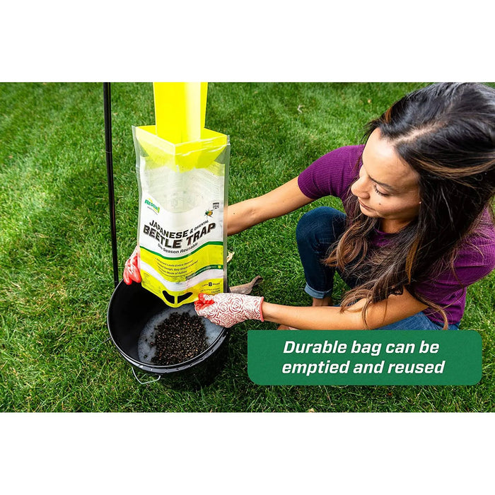 Rescue! Japanese Beetle Trap Reusable Bag RESCUE