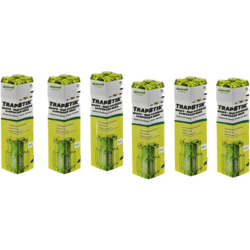RESCUE! TrapStik for Wasps, Mud Daubers, Carpenter Bees 6-Pack