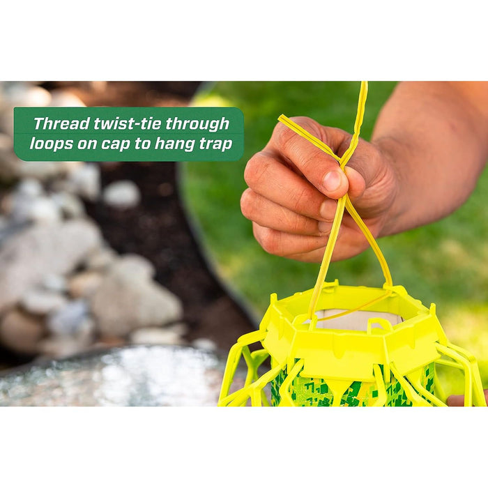 RESCUE! TrapStik for Wasps, Mud Daubers, Carpenter Bees 6-Pack