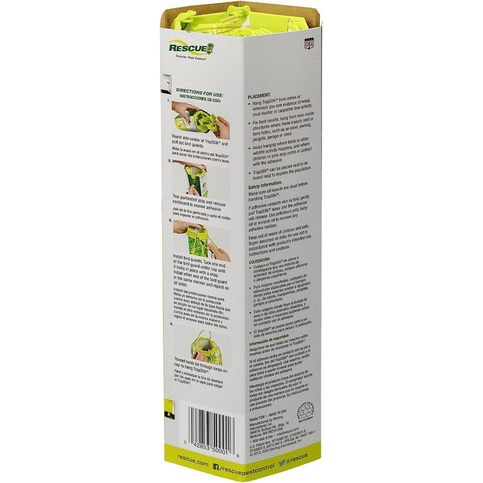 RESCUE! TrapStik for Wasps, Mud Daubers, Carpenter Bees