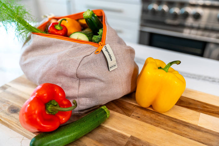 Reusable Linen Bag for Vegetables