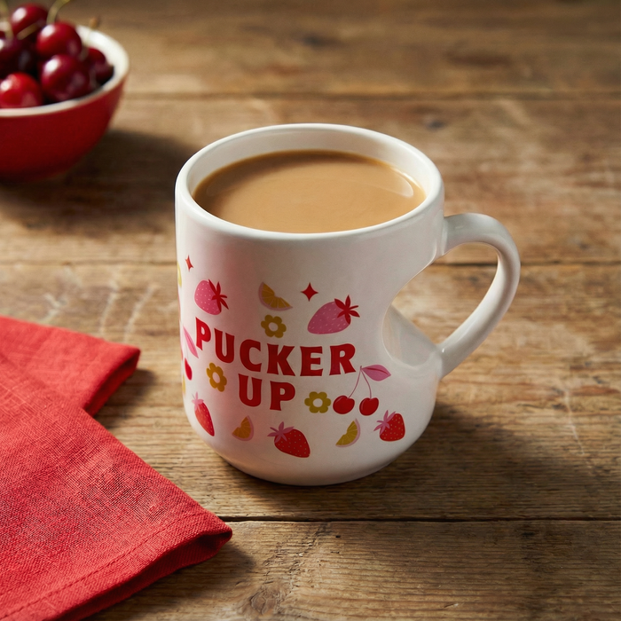 Romance Pucker Up Heart Mug — Bulk Lot of 6 (Gifting, Events & Resale)-Creative Brands-The Bullish Store