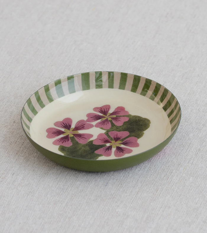 Round Enamel Tray