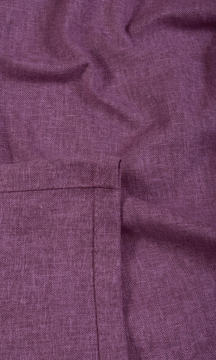 Linen-Blend Home Textile Fabric Material By the Metre (Lilac Purple)