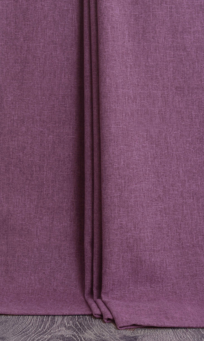 Linen-Blend Fabric Material By the Metre (Lilac Purple)