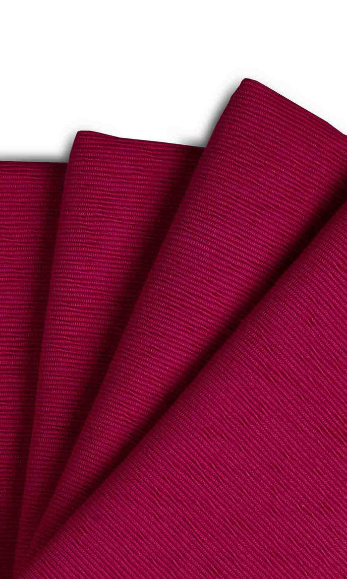 Cotton Curtain Panels for Living, Bedroom, Kitchen, Bathroom (Red Cotton)