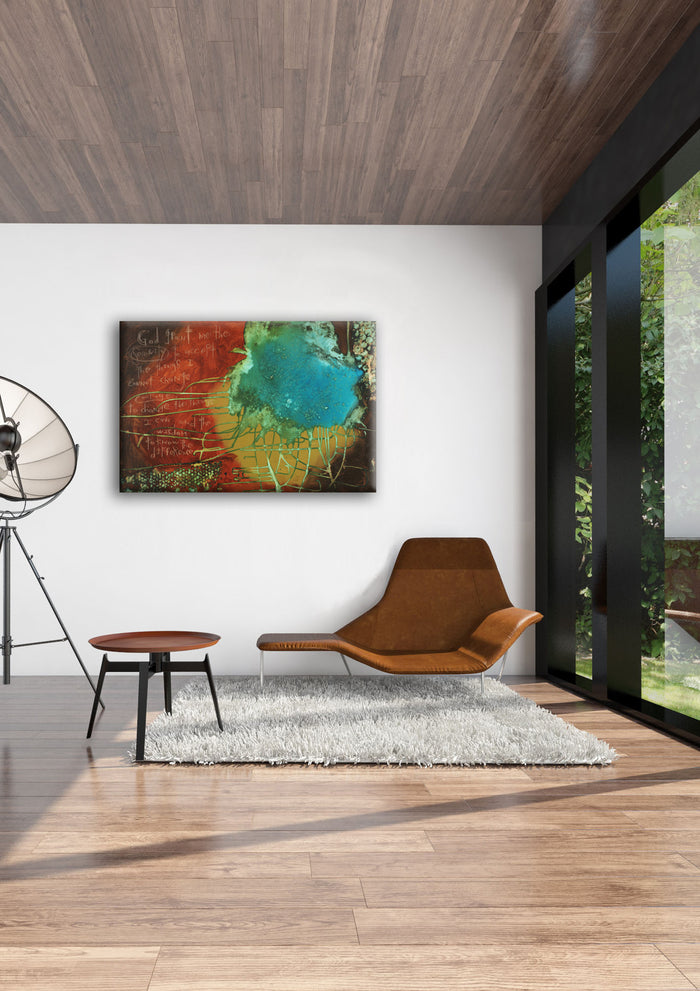 SCRIPTURE ART Canvas Print of Serenity Prayer XXVII