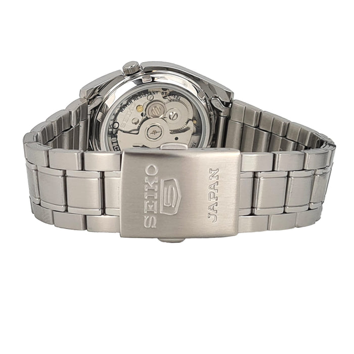 Seiko 5 Men White Dial Stainless Steel Automatic Watch - SNKl41J1