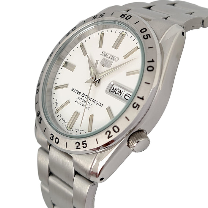 Seiko Analog Silver Stainless Steel Band Watch For Men - Snkd97J1,