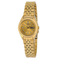Seiko automatic 21 Jewels Calendar golden Stainless steel ladies watch  SYMF82J