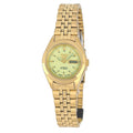 Seiko automatic 21 Jewels Calendar golden Stainless steel ladies watch  SYMG06J