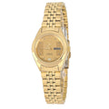 Seiko automatic 21 Jewels Calendar golden Stainless steel ladies watch  SYMG14J