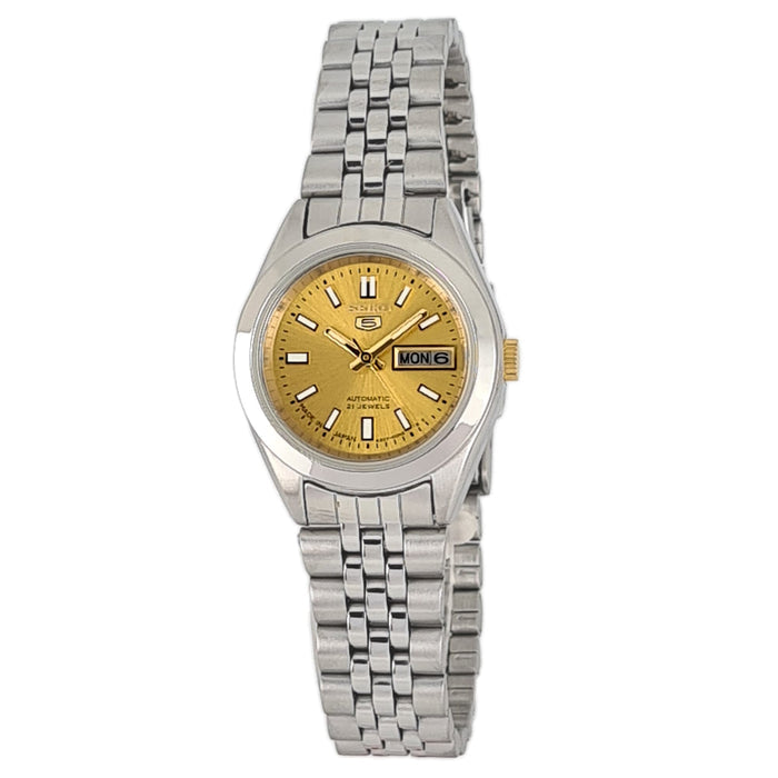 Seiko automatic 21 Jewels Calendar Stainless steel ladies watch  SYMF73J