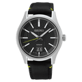 SEIKO Big Date Quartz Black Dial Men's Watch SUR517P1