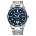 Seiko blue dial stainless steel Quartz watch for men SUR559P
