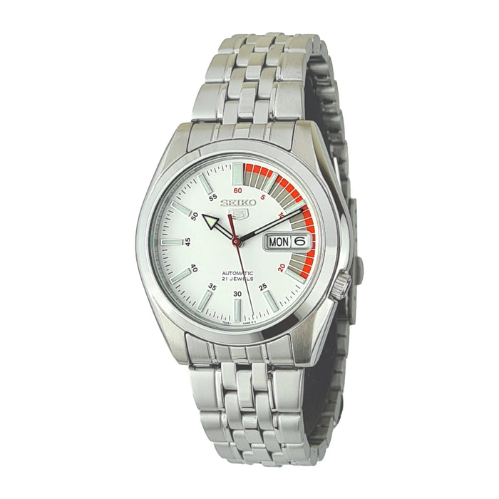 Seiko Classic 21 Jewels  37 mm Stainless Steel Watch for Men SNK369K1