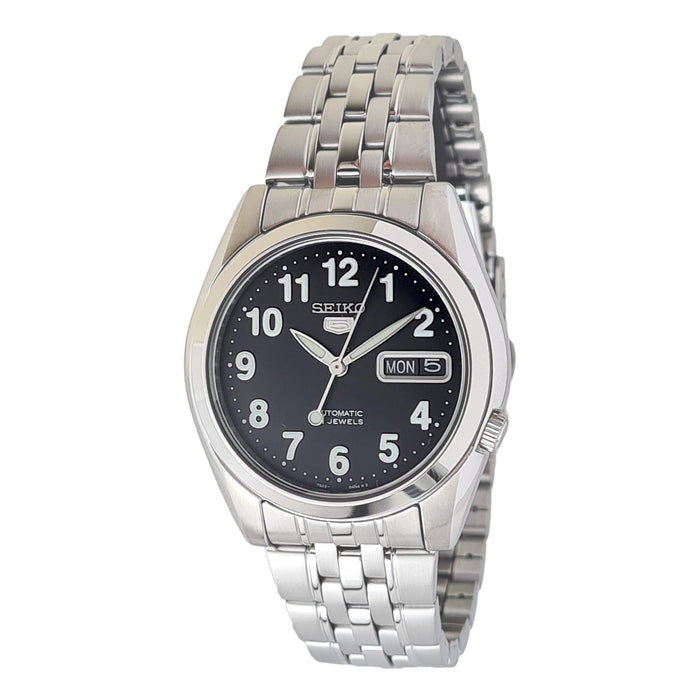 Seiko Classic 21 Jewels  37 mm Stainless Steel Watch for Men SNK381K1