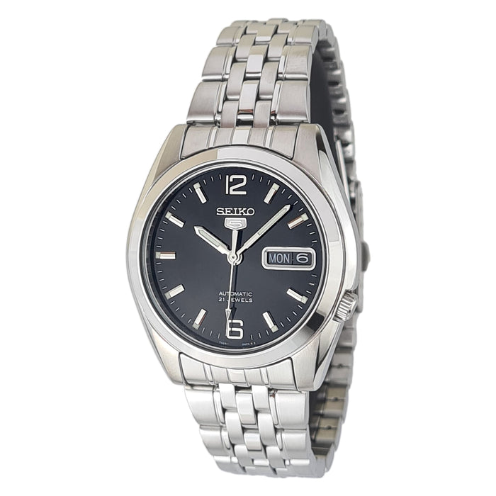 Seiko Classic 21 Jewels  37 mm Stainless Steel Watch for Men SNK393K1