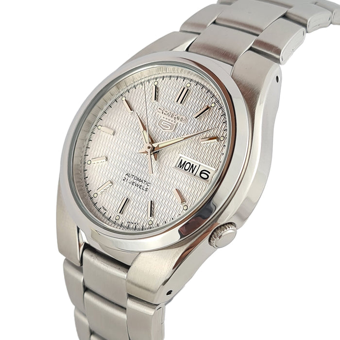 Seiko Classic 21 Jewels  37 mm Stainless Steel Watch for Men SNK601K1