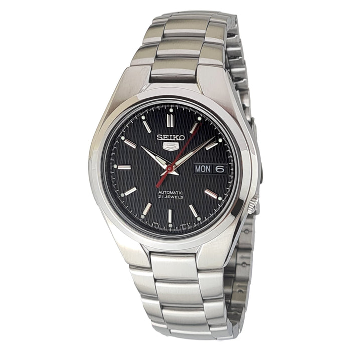 Seiko Classic 21 Jewels  37 mm Stainless Steel Watch for Men SNK607K1