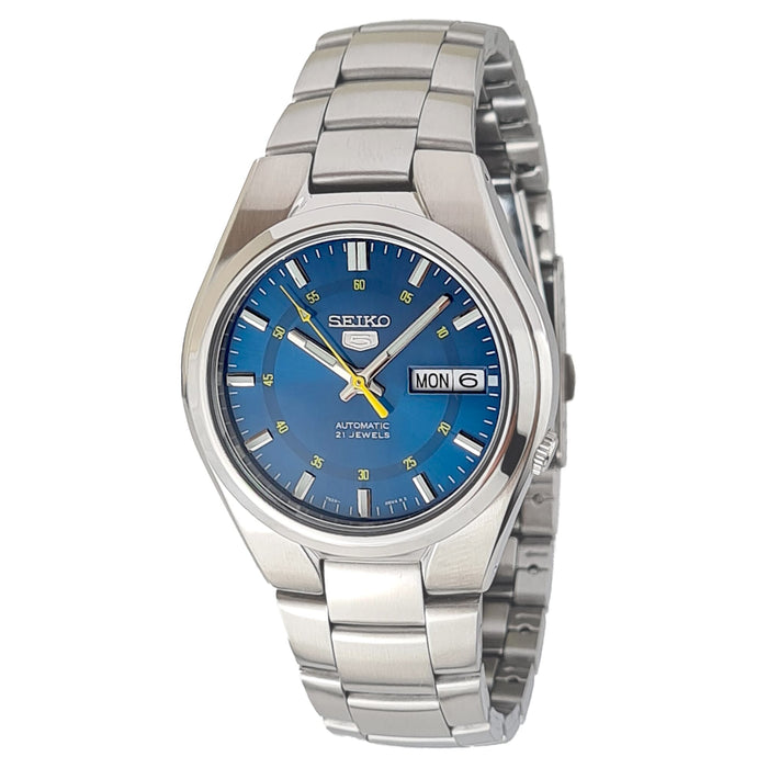 Seiko Classic 21 Jewels  37 mm Stainless Steel Watch for Men SNK615K1