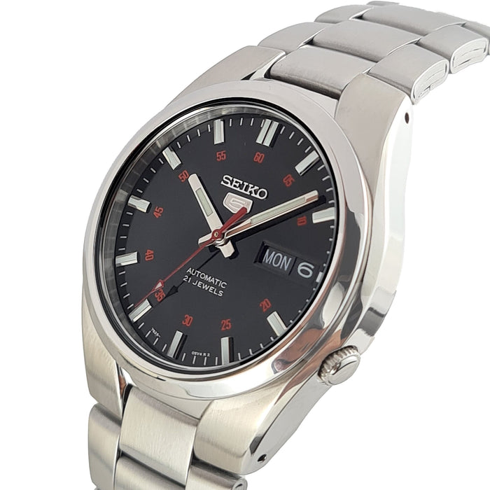 Seiko Classic 21 Jewels  37 mm Stainless Steel Watch for Men SNK617K1
