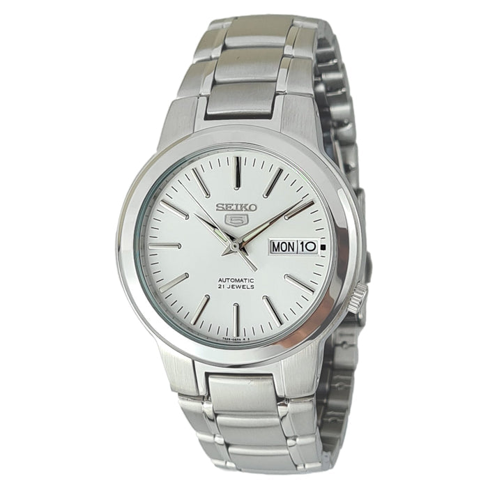 Seiko Classic 21 Jewels  37 mm Stainless Steel Watch for Men SNKA01K1