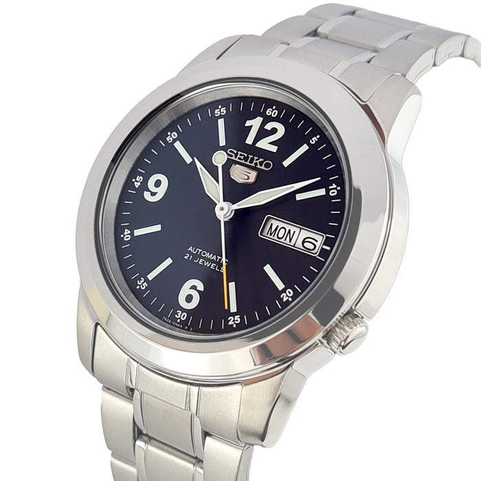 Seiko Classic 21 Jewels  38 mm Stainless Steel Watch for Men SNKE61K1