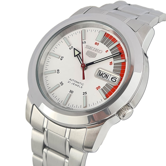 Seiko Classic 21 Jewels  38 mm Stainless Steel Watch for Men SNKK25K1