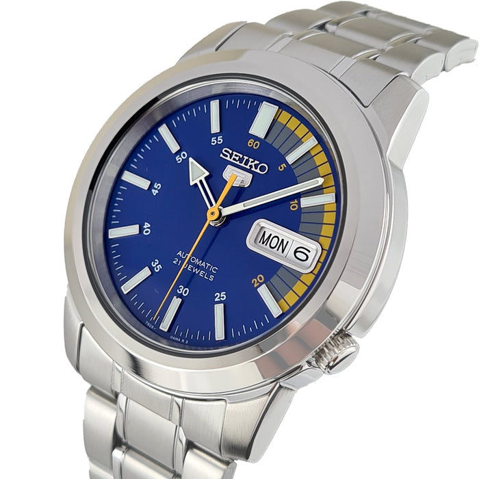 Seiko Classic 21 Jewels  38 mm Stainless Steel Watch for Men SNKK27K1