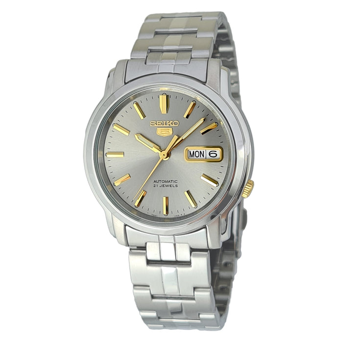 Seiko Classic 21 Jewels  38 mm Stainless Steel Watch for Men SNKK67K1