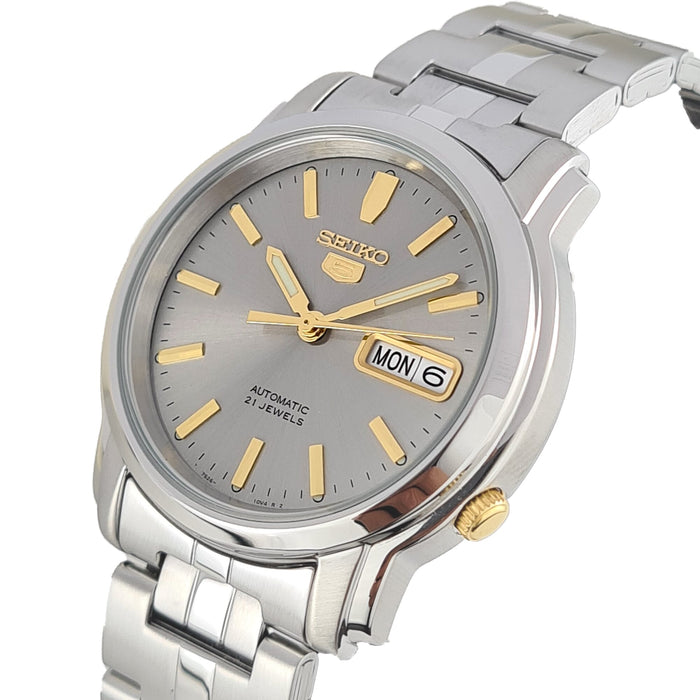 Seiko Classic 21 Jewels  38 mm Stainless Steel Watch for Men SNKK67K1