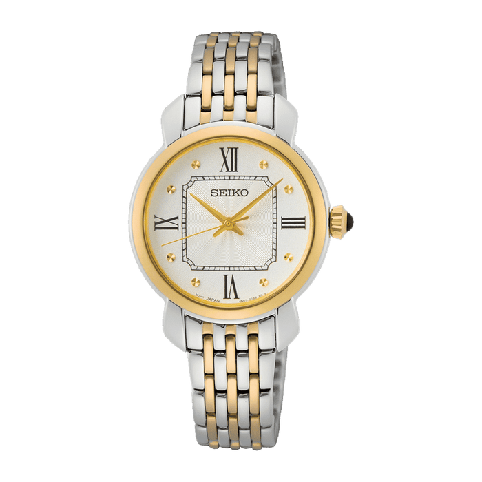Seiko Classic Silver-tone Dial Ladies Watch SUR498P1