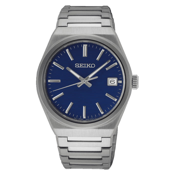 Seiko Dress Chronograph Men's Watch SUR555P1, Silver