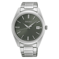 Seiko Men Analog Quartz Watch with Stainless Steel Strap SUR527P1, Silver, Bracelet