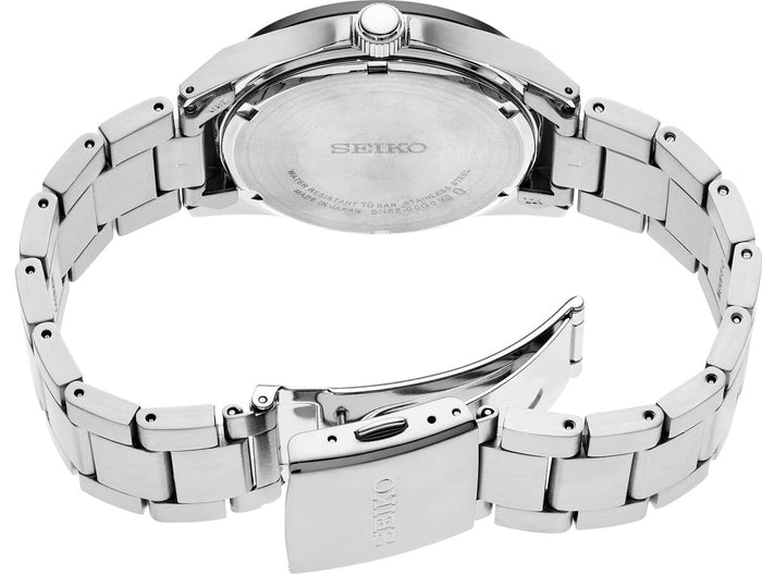 Seiko Men Analog Stainless Steel Watch SUR507P1, Silver