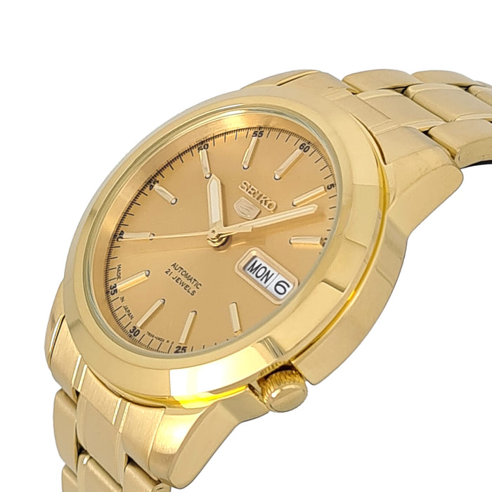 SEIKO Men's Automatic Watch, Analog Display and Stainless Steel Strap SNKE56J1