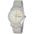 SEIKO Mens Automatic Watch, Analog Display and Stainless Steel Strap SNKP15J1