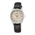 Seiko Noble Quartz Silver Dial Ladies Watch SUR427