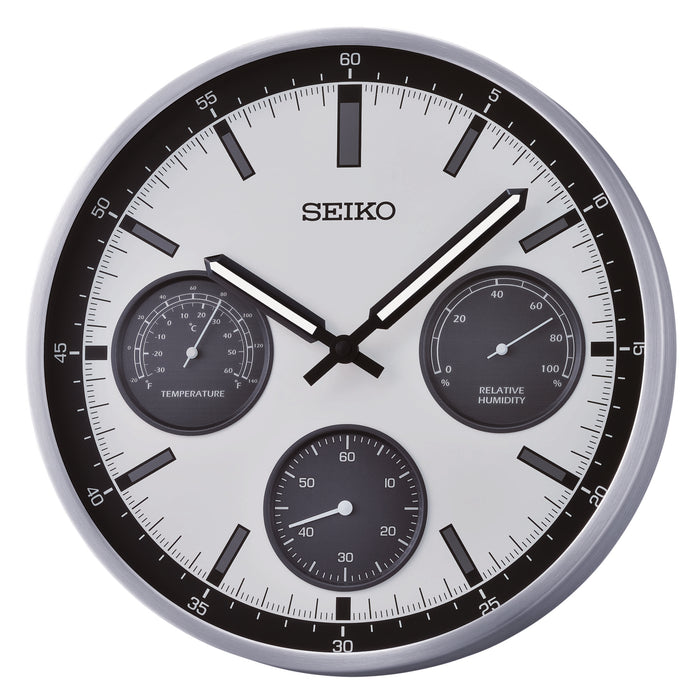 Seiko Wall Clock Aluminum case  QXA823SL