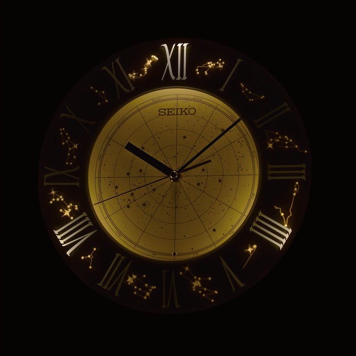 Seiko Wall Clock Plastic case  QHA013BL