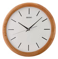 Seiko Wall Clock Wooden case (Alder)  QXA781ALS